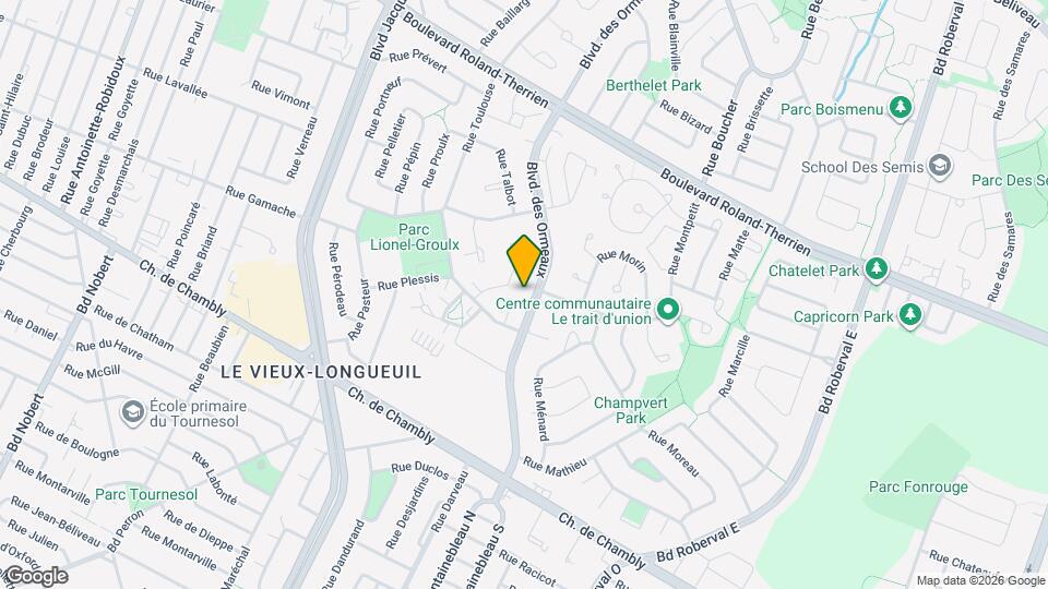 231 Des Ormeaux Boul Map and Location Details