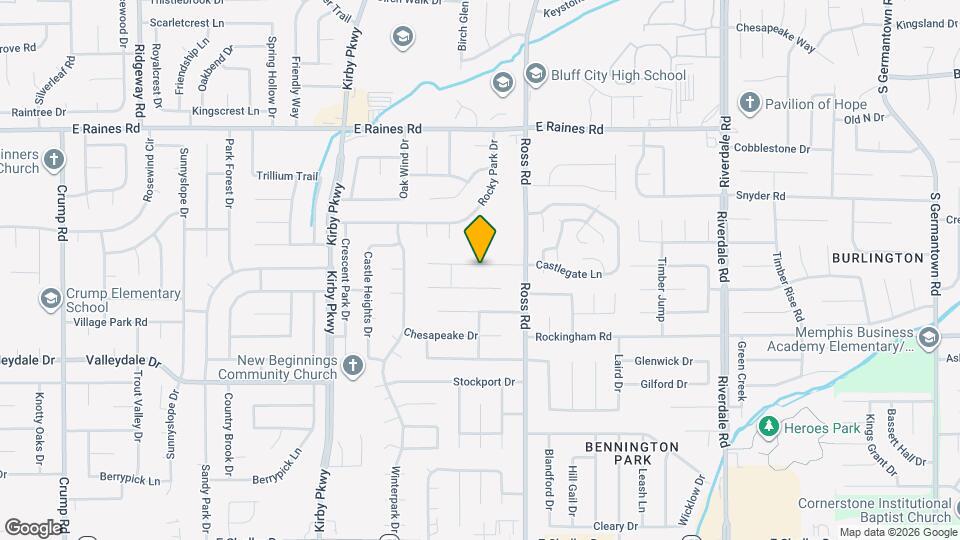 6641 Elkgate Map and Location Details