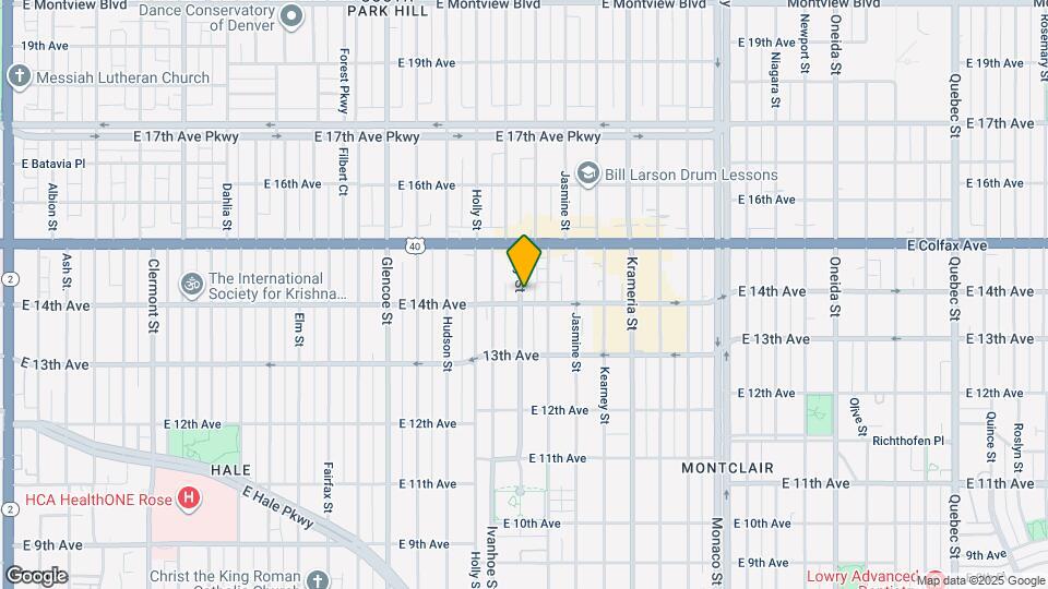 1404 Ivy St, Unit 1404 Mapa y Detalles de la Ubicación