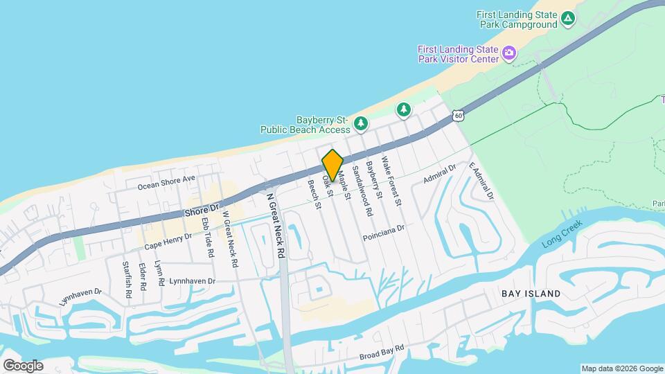 2246 Oak St Mapa y Detalles de la Ubicación