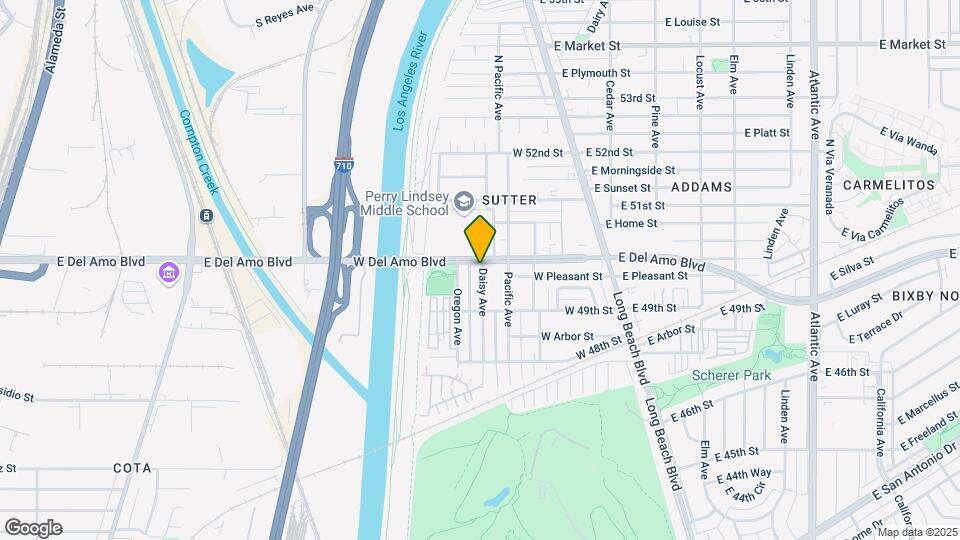 150-154 W Del Amo Blvd Map and Location Details