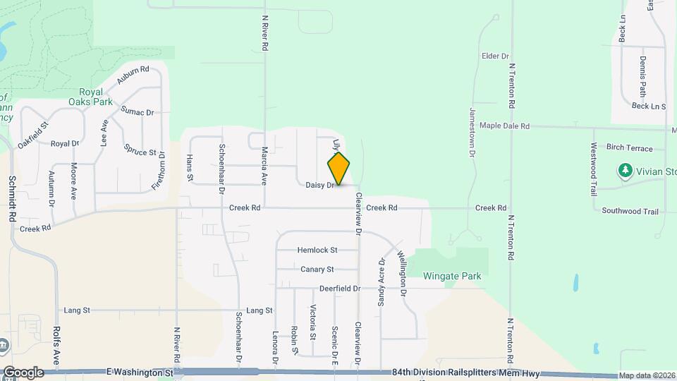 2103 Daisy Dr Mapa y Detalles de la Ubicación