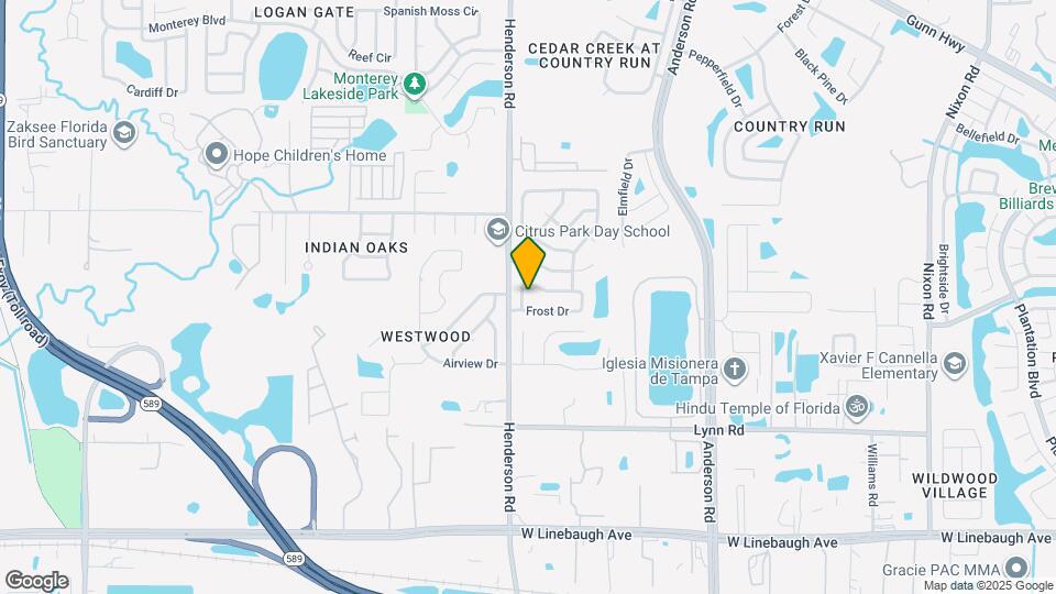 6203 Frost Dr Map and Location Details