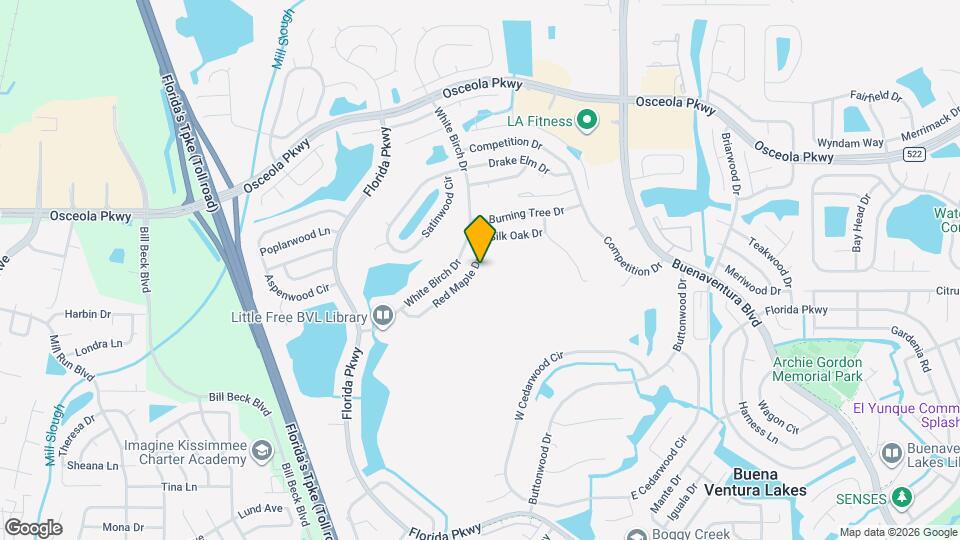 236 Red Maple Dr Map and Location Details