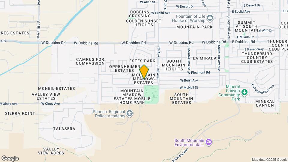 807 W Buist Ave Map and Location Details