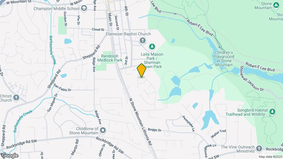 725 Pepperwood Ln Map and Location Details