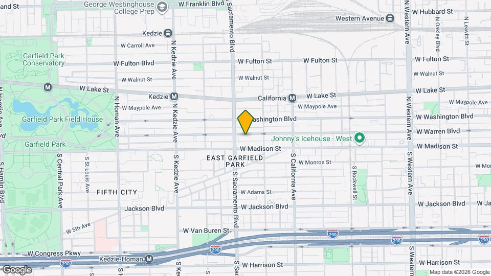 2939 W Warren Blvd, Unit Floor 1 Map and Location Details