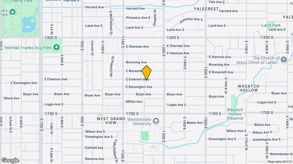 1206 E Emerson Ave Map and Location Details
