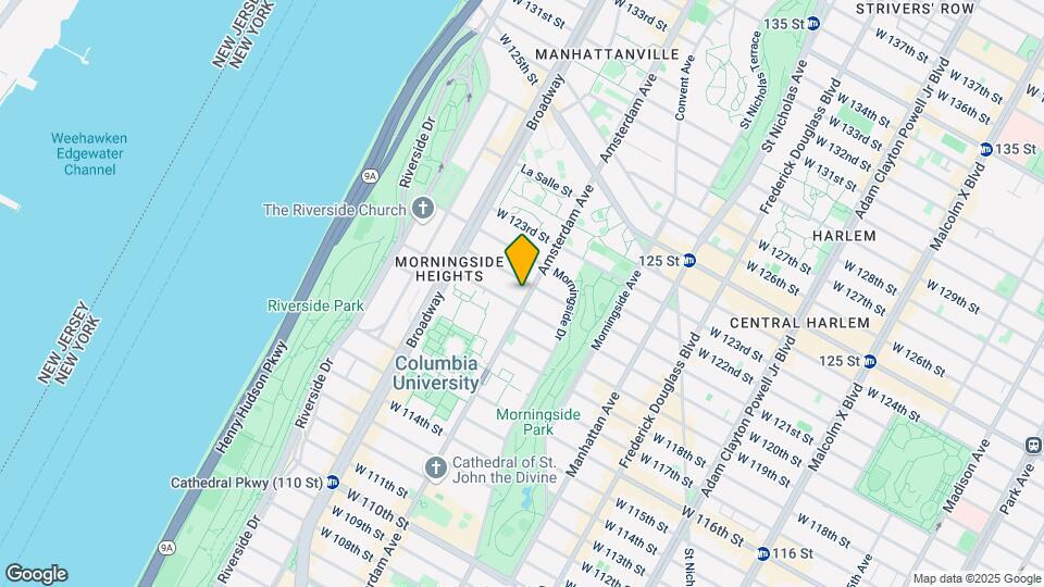 1220 Amsterdam Ave Map and Location Details