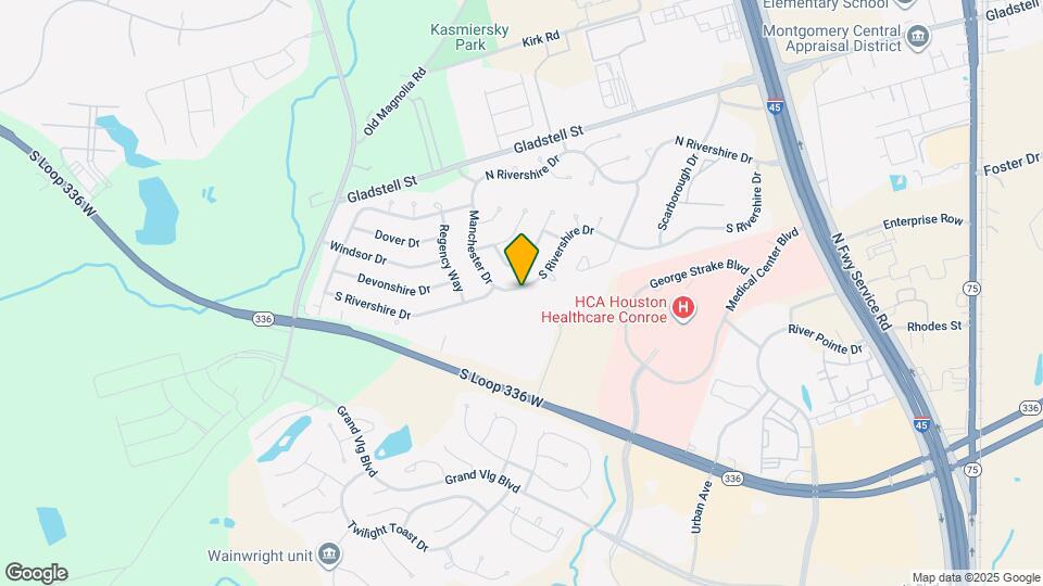 523 S Rivershire Dr Mapa y Detalles de la Ubicación