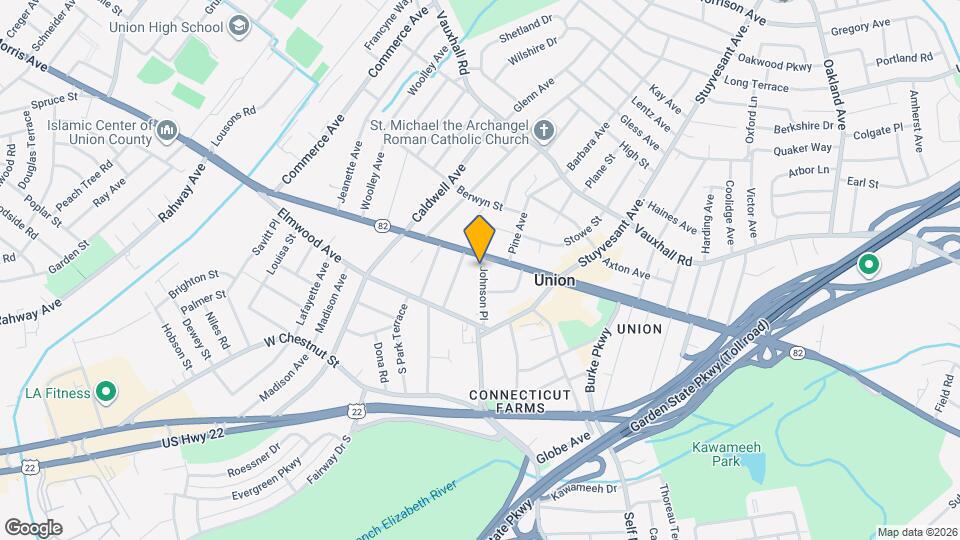 988 Johnson Pl Union NJ Apartments and Nearby Union Apartments For Rent