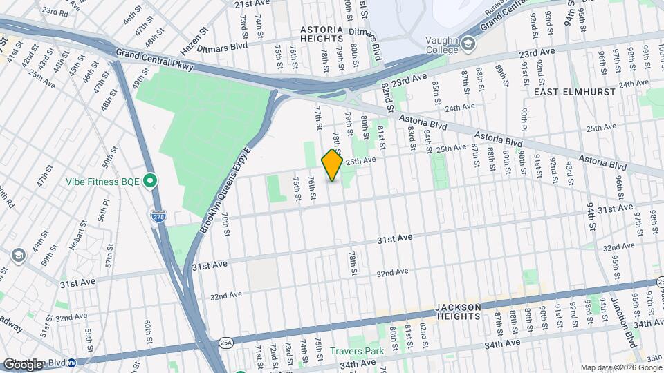 25-33-33 77th St Map and Location Details