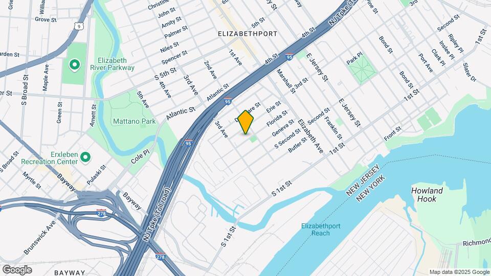 215 Florida St Map and Location Details