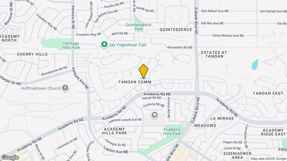 9747 Village Green Dr NE Mapa y Detalles de la Ubicación