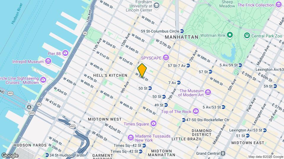 Stardom Hall Mapa y Detalles de la Ubicación