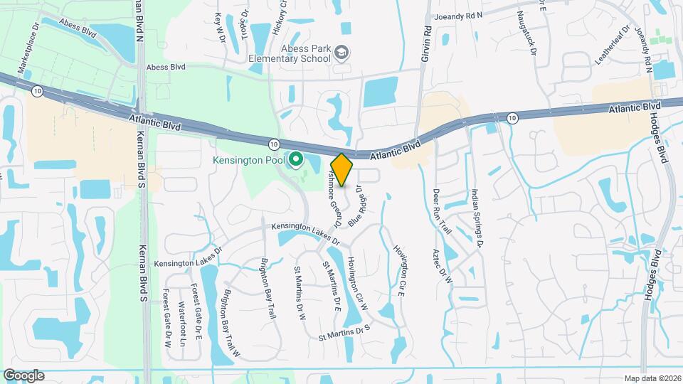 1720 Wildwood Creek Ln Map and Location Details