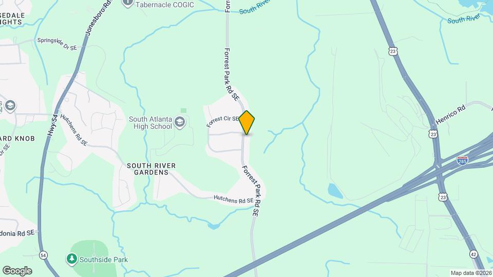 3080 Forrest Park Rd SE Map and Location Details
