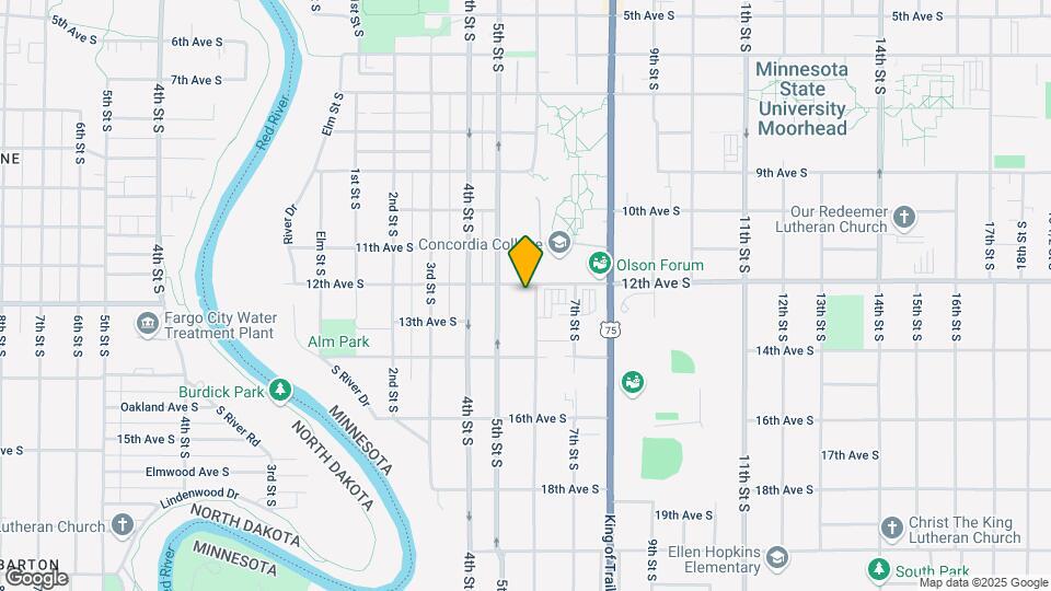 1205 6th St S Map and Location Details