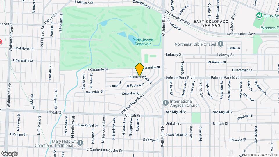 1501 E Buena Ventura St Map and Location Details
