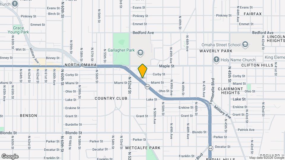 5112 NW Radial Hwy Map and Location Details