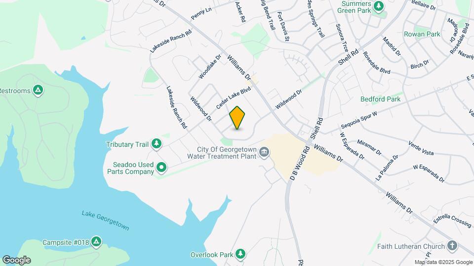 4405 Woodstock Dr Map and Location Details