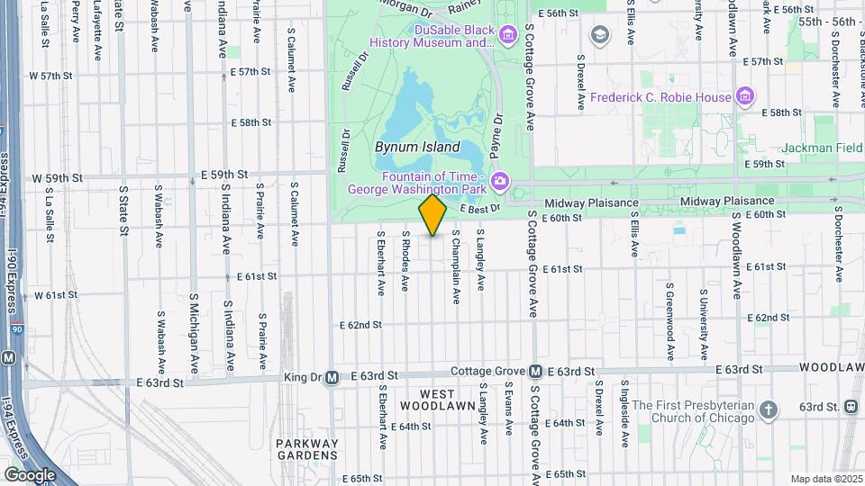 6045 S St Lawrence Ave Mapa y Detalles de la Ubicación