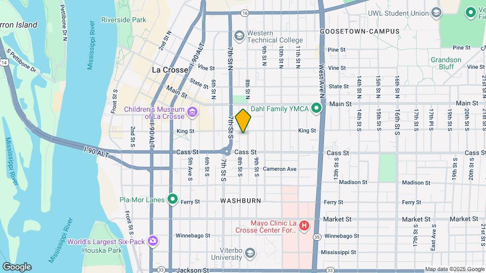 206 8th St S Map and Location Details