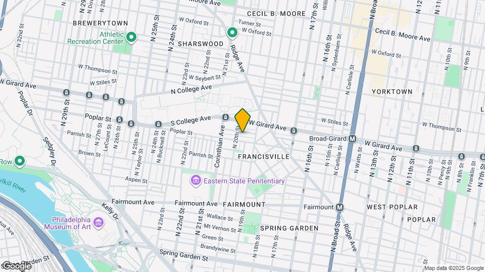 1935 W George St Map and Location Details