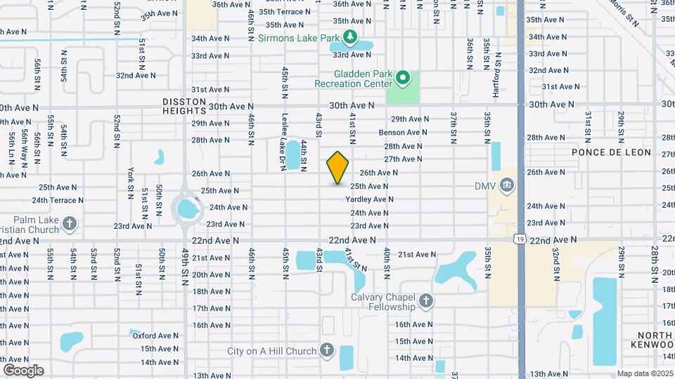 4126 25th Ave N Map and Location Details