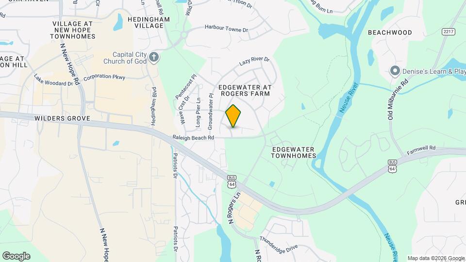 5102 Wetlands Dr Map and Location Details