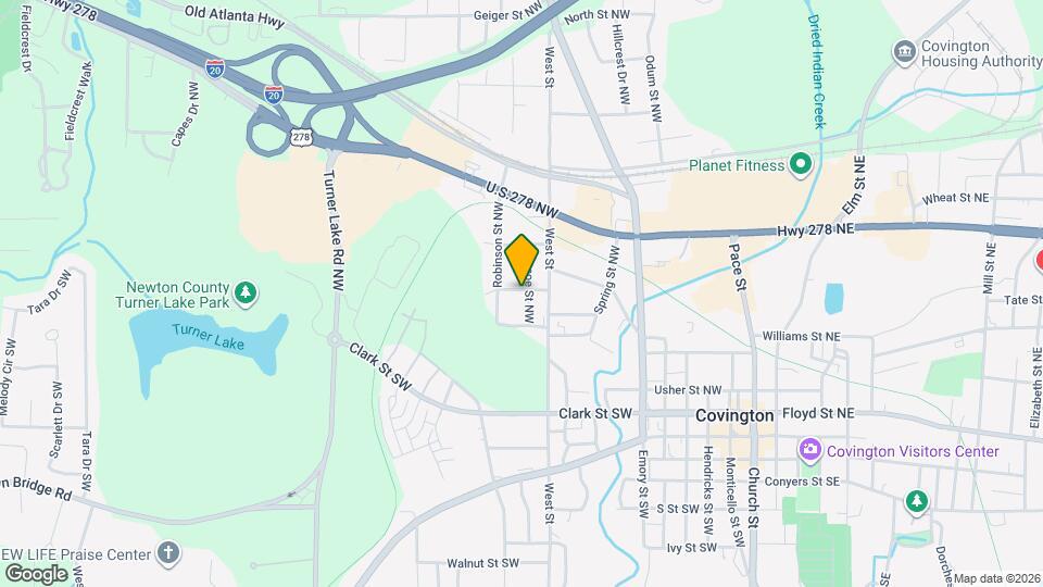 715 Cannon St NW Mapa y Detalles de la Ubicación