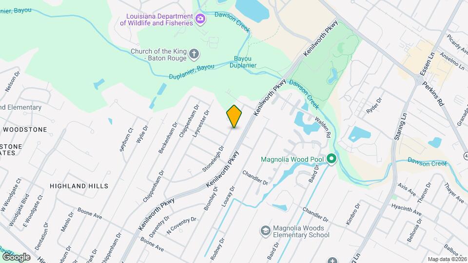 1514 Stoneleigh Dr Map and Location Details