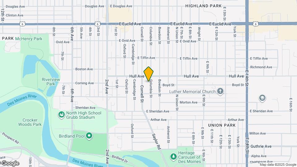 2904 Columbia St Map and Location Details