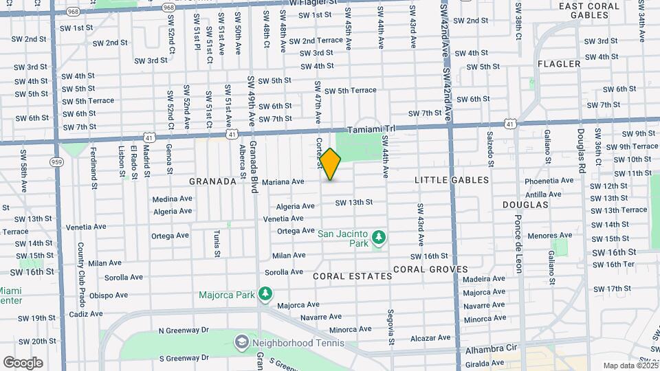 4678 SW 11th St Map and Location Details