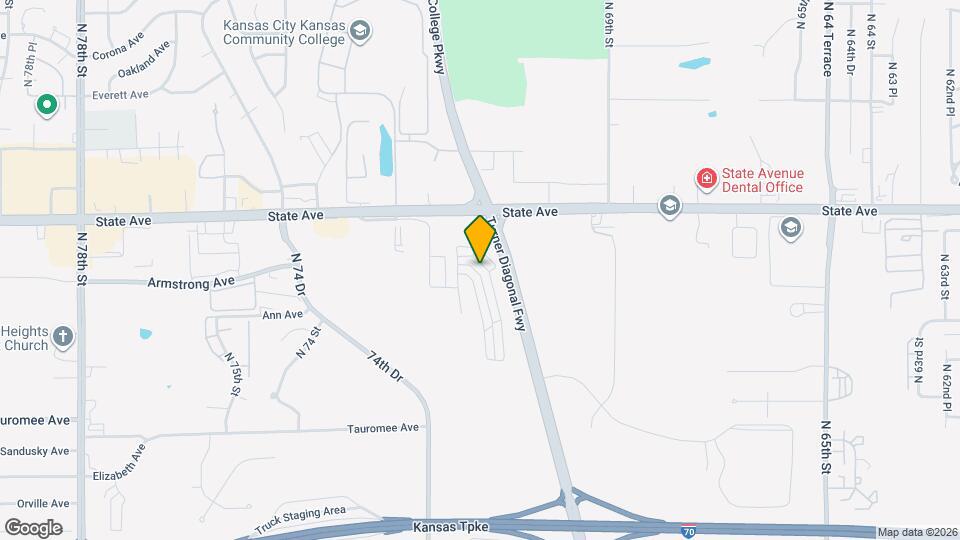 908 N 70th St Map and Location Details