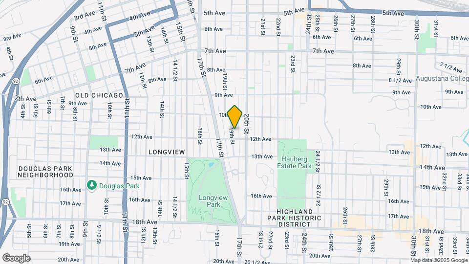 1037 19th St Map and Location Details