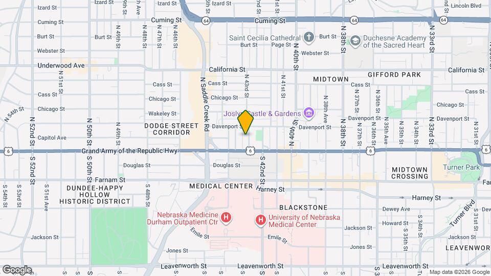 124 N 43rd St Mapa y Detalles de la Ubicación