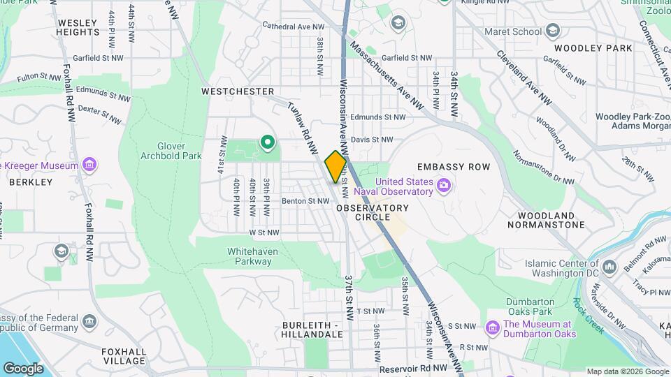 2417 Tunlaw Rd NW Map and Location Details