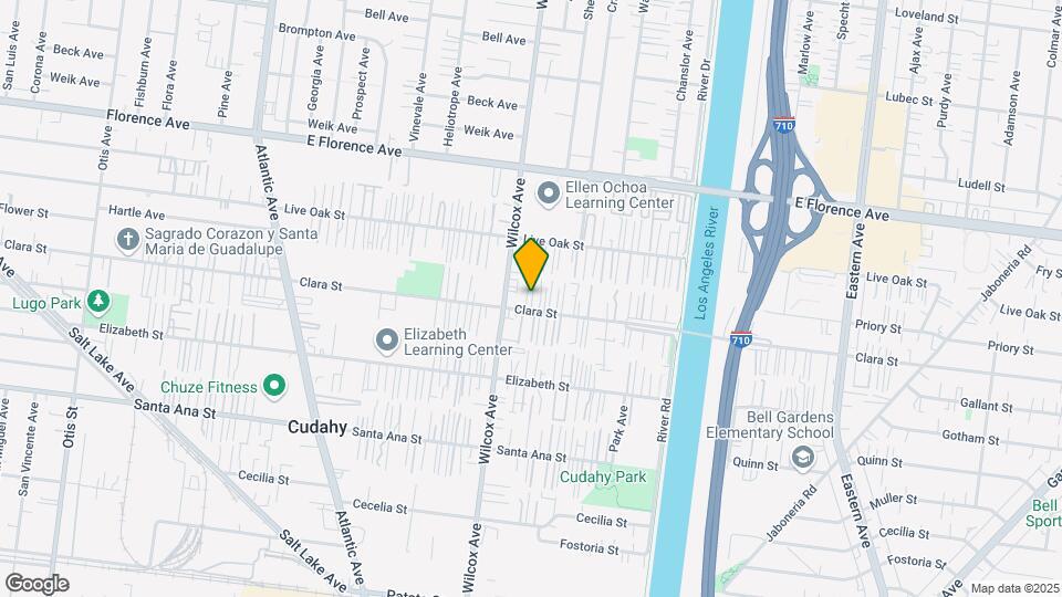 5027 Clara St Mapa y Detalles de la Ubicación