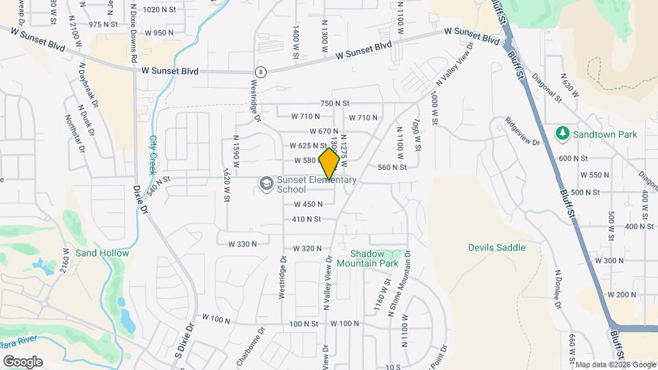 1310 W 490 N Map and Location Details