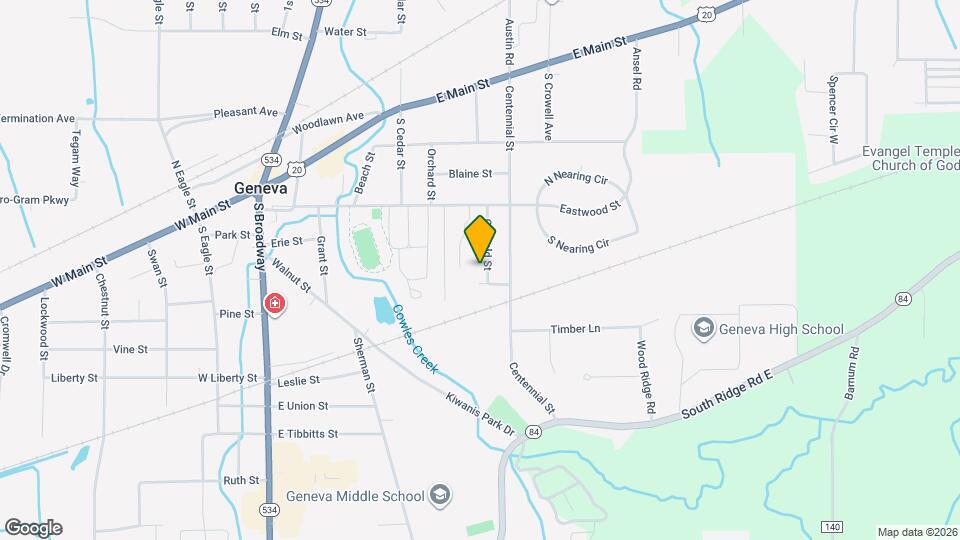 430 Garfield St Mapa y Detalles de la Ubicación