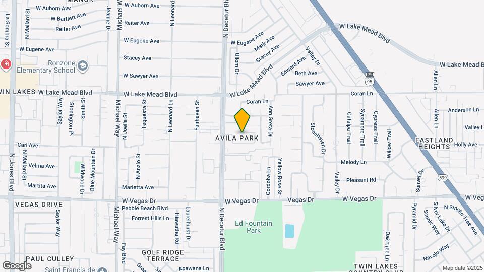 1848 N Decatur Blvd Map and Location Details