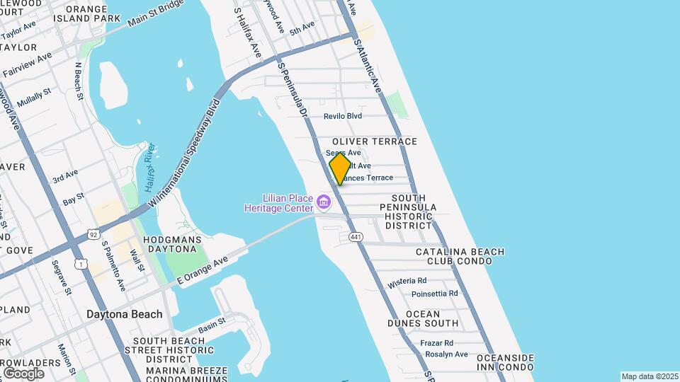 945 S Peninsula Dr Mapa y Detalles de la Ubicación