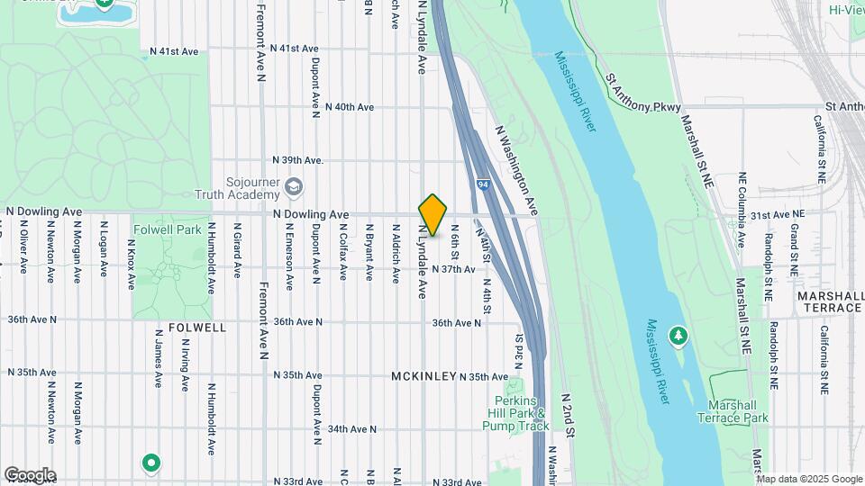 3730 N Lyndale Ave Map and Location Details