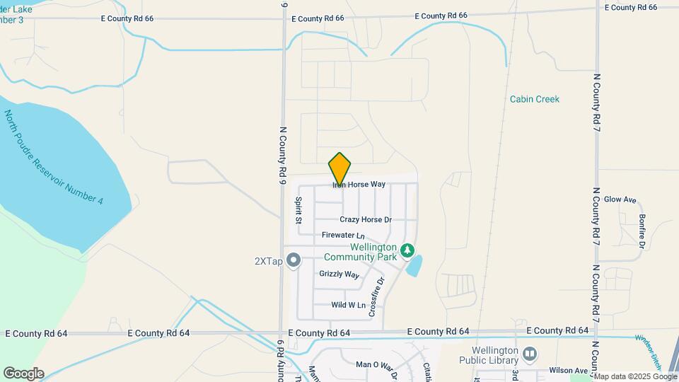 3289 Iron Horse Way Map and Location Details