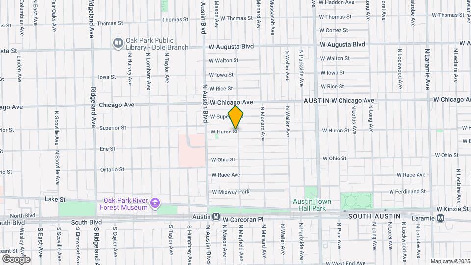 5901-5911 W Huron St Map and Location Details