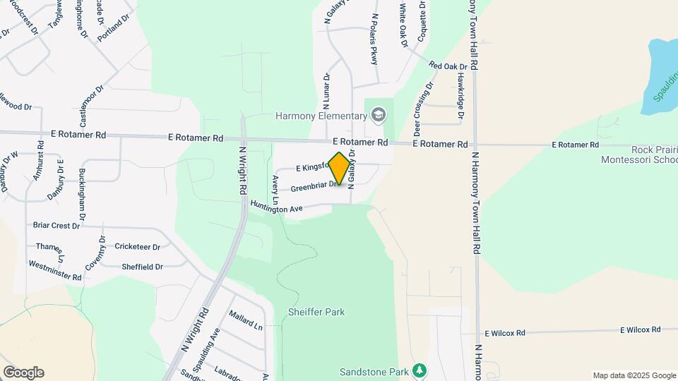4202 Greenbriar Dr Map and Location Details