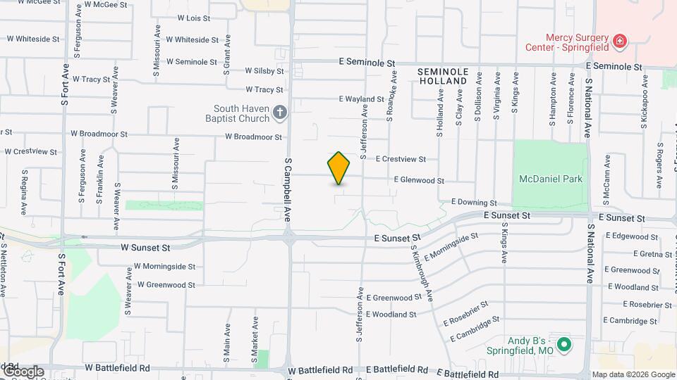 305 E Downing St Map and Location Details