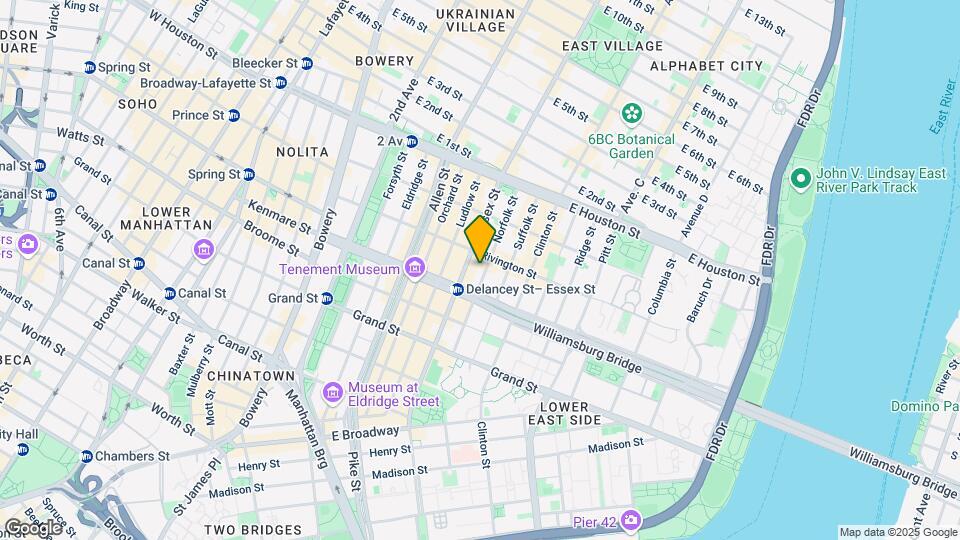 115 Norfolk St Map and Location Details