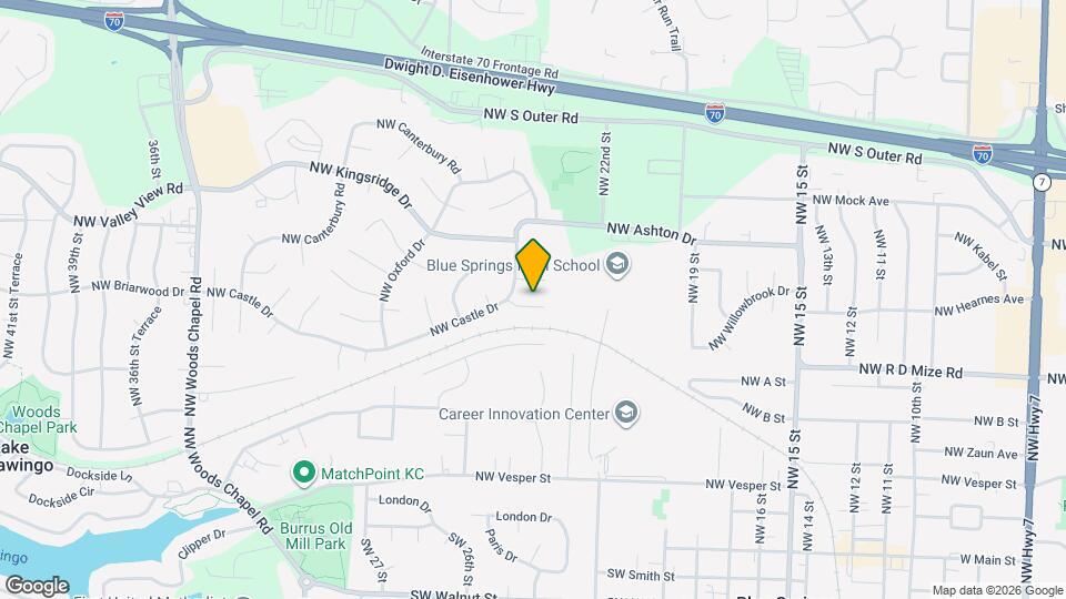 2317 NW Kensington Ct Map and Location Details